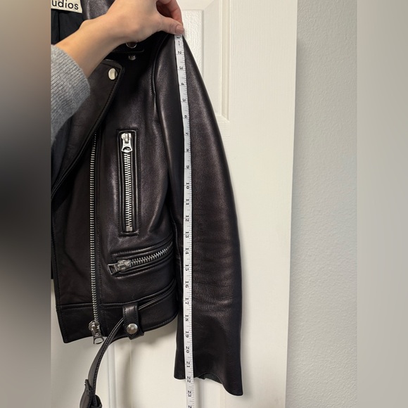 Acne Studios Mock Leather Lambskin Jacket - Picture 10 of 10